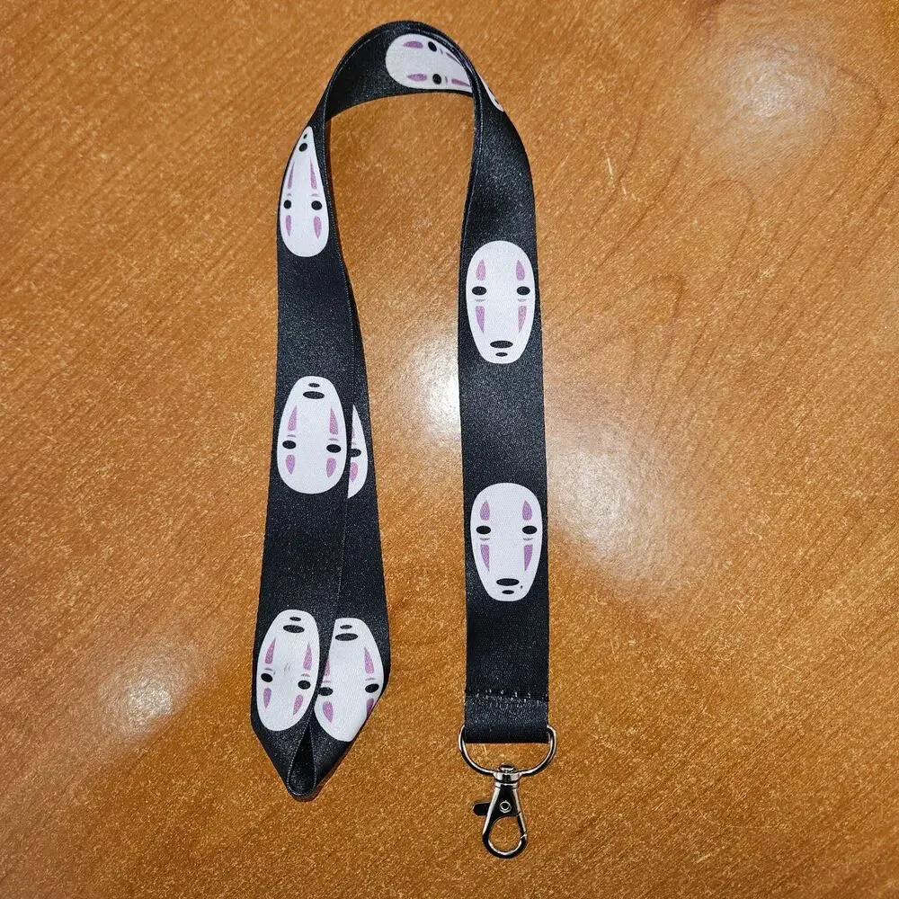 Spirited Away Lanyard No-Face's Quiet Presence Every Single Day